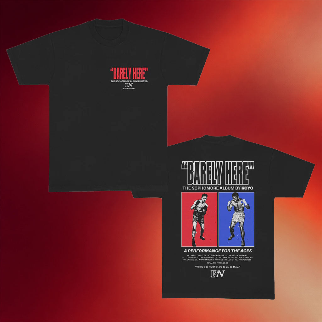 Pure Noise Merch Koyo Boxer Black T-Shirt Barely Here Shirt Gifts For Boxing Lovers