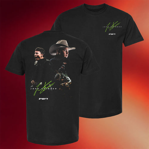 PBR Merch 2026 John Crimber Signature Portrait Rider T-Shirt Florida Freedom Merch Gift For Fan