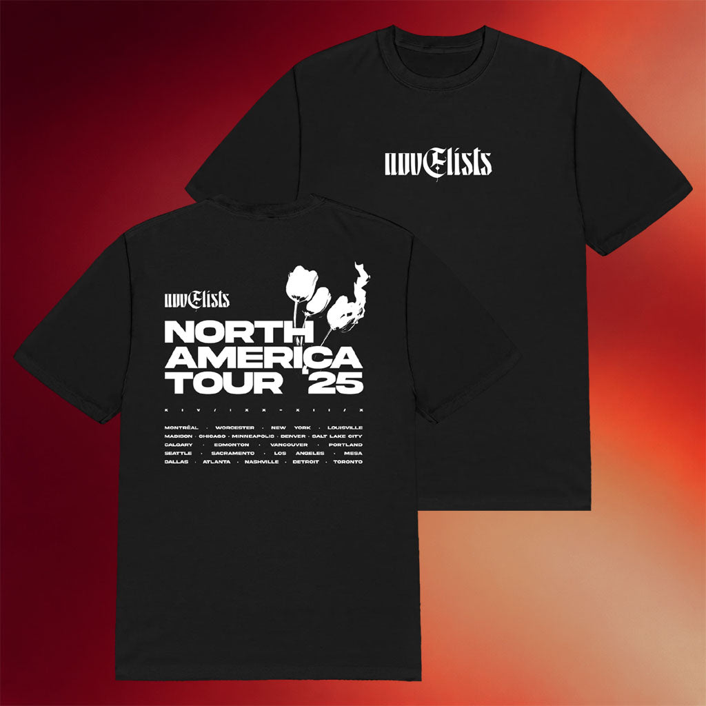 Novelists Merch North America Tour 2025 T-Shirt Best Gifts For Music Lovers