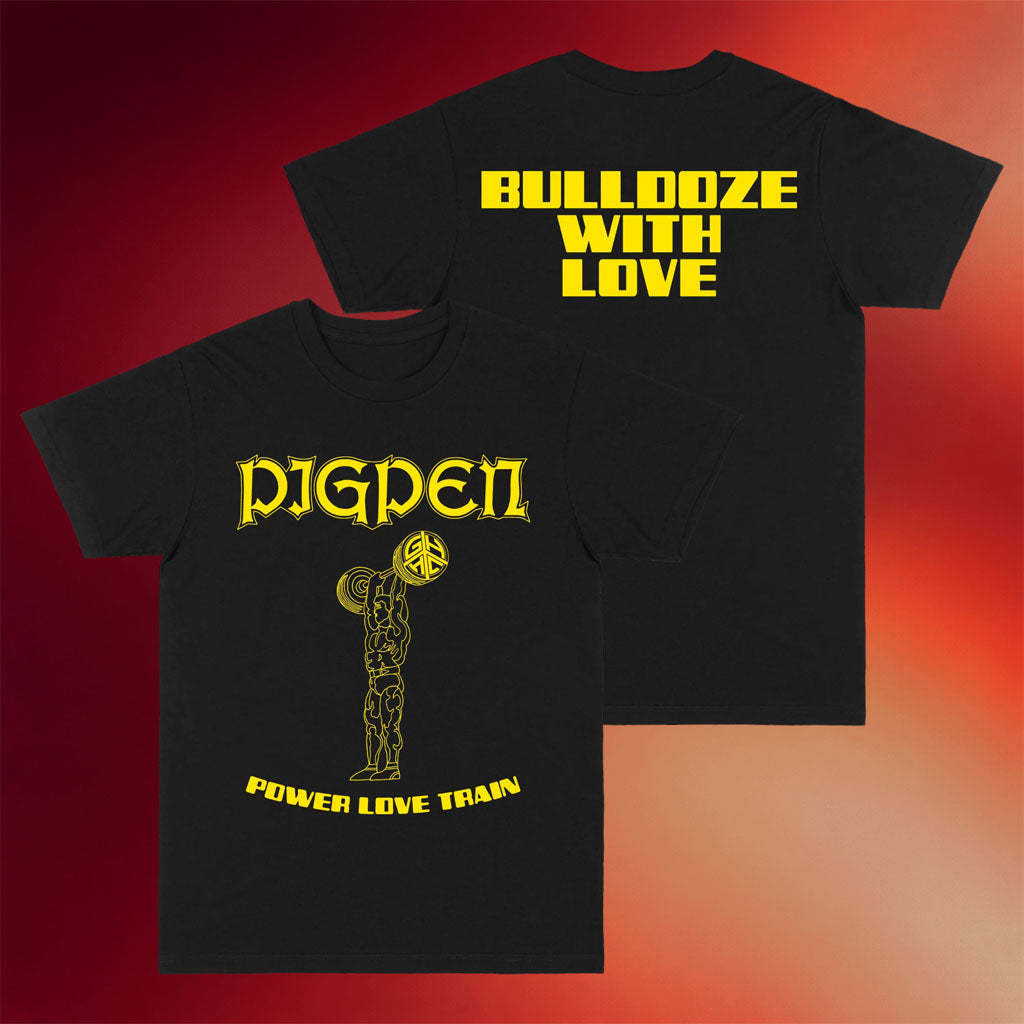 Pig Pen Merch 2026 Power Love Train T-Shirt Bulldoze With Love Shirt Gifts For Band Fans