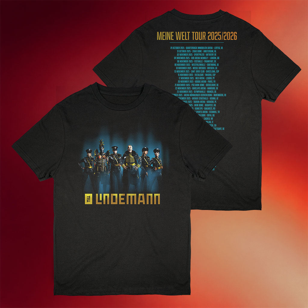 Rammstein Merch Tl T-Shirt Meine Welt Tour Shirt Gift Ideas For Her