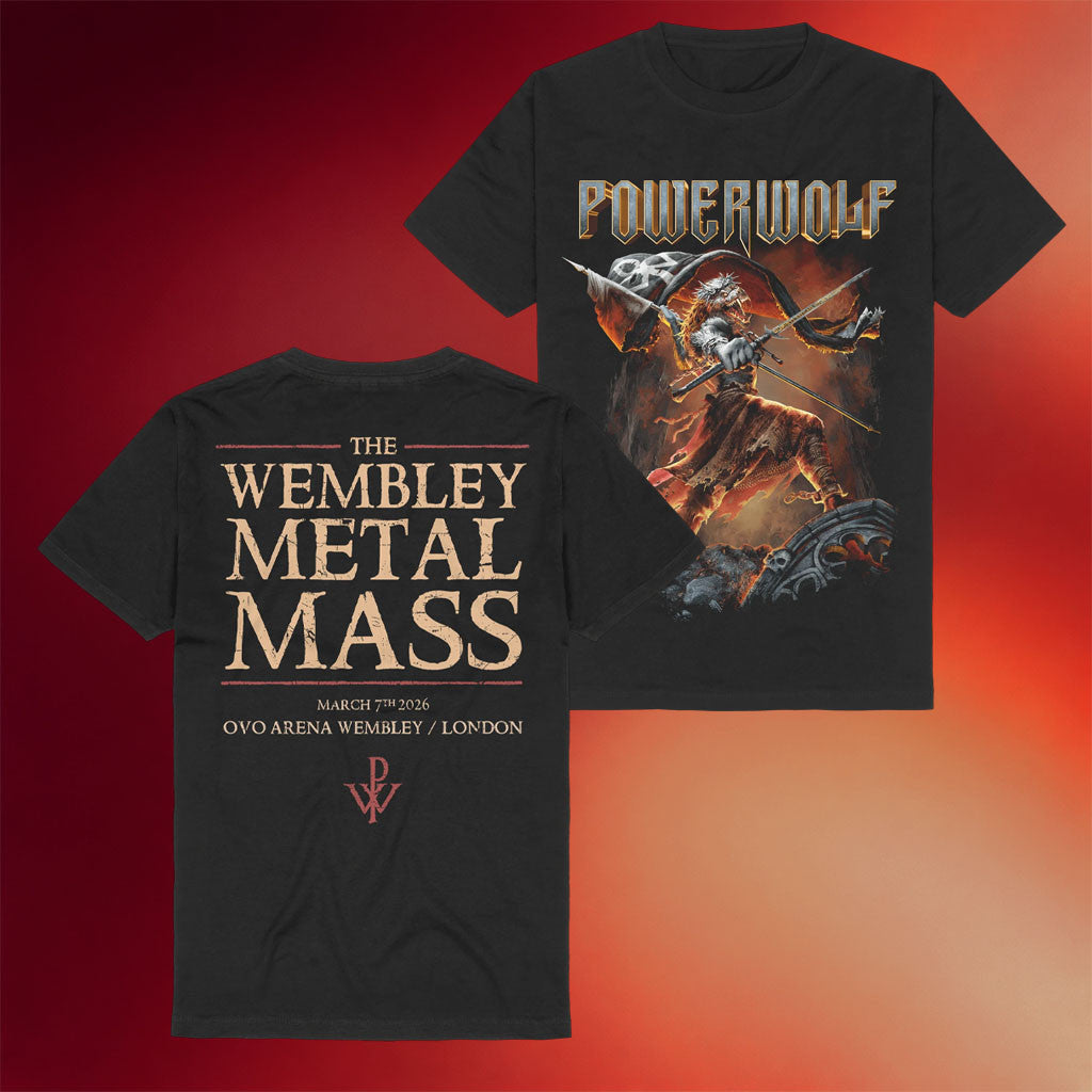 Powerwolf Merch 2026 Wake Up The Wicked Tour 2026 London T-Shirt Powerwolf Shirt Fans Gifts