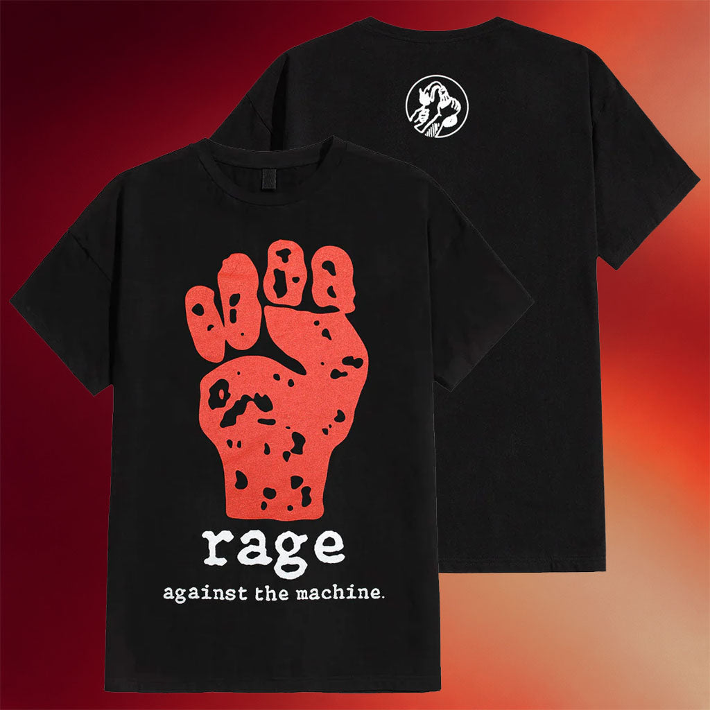 Rage Against The Machine Merch Red Fist T-Shirt Rage Against The Machine Shirt Gifts For Fans