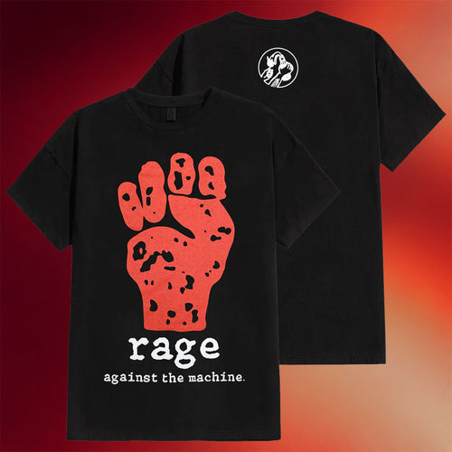 Rage Against The Machine Merch Red Fist T-Shirt Rage Against The Machine Shirt Gifts For Fans