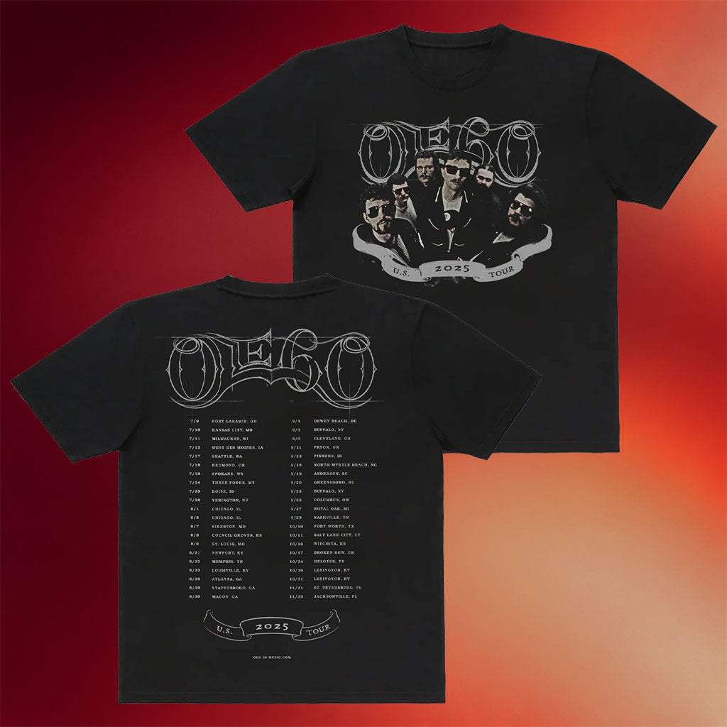 Ole 60 Merch Summer 2025 Photo Tour T-Shirt Cool Gifts For Music Lovers