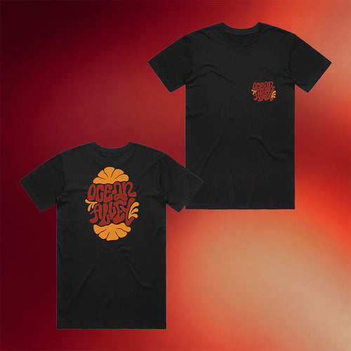 Ocean Alley Merch 2026 Cracked Egg Black T-Shirt  Ocean Alley Band Shirt Gifts For Fans