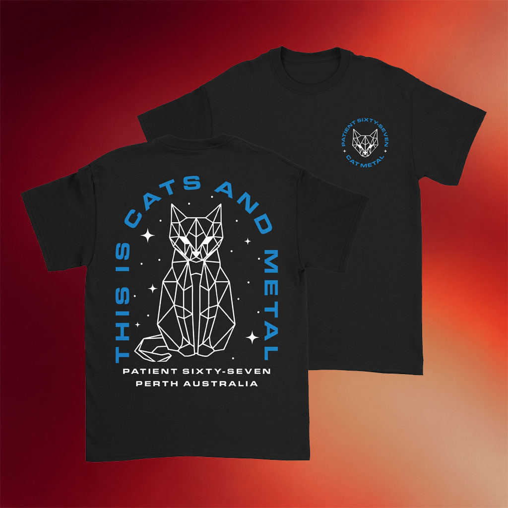 Patient Sixty-Seven Merch 2026 Cat Metal T-Shirt Presents For Music Lovers