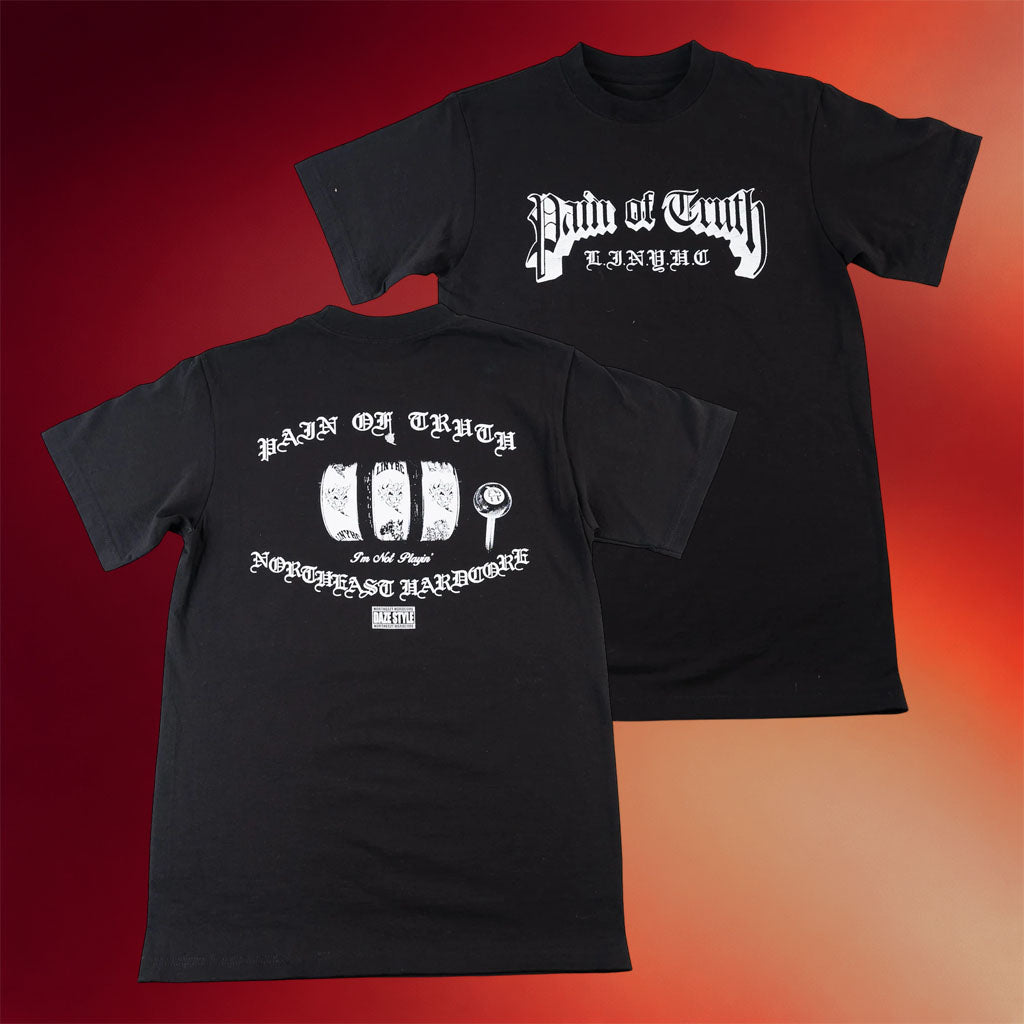 Pain Of Truth Merch 2026 LINYHC Black T-Shirt Pain Of Truth Band Shirt Gift For BFF