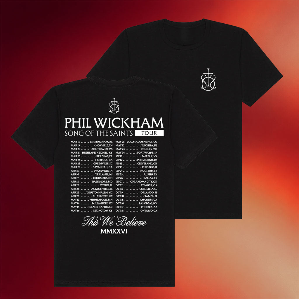 Phil Wickham Merch 2026 Sots Classic Tour T-Shirt Music Gift Ideas For Guys