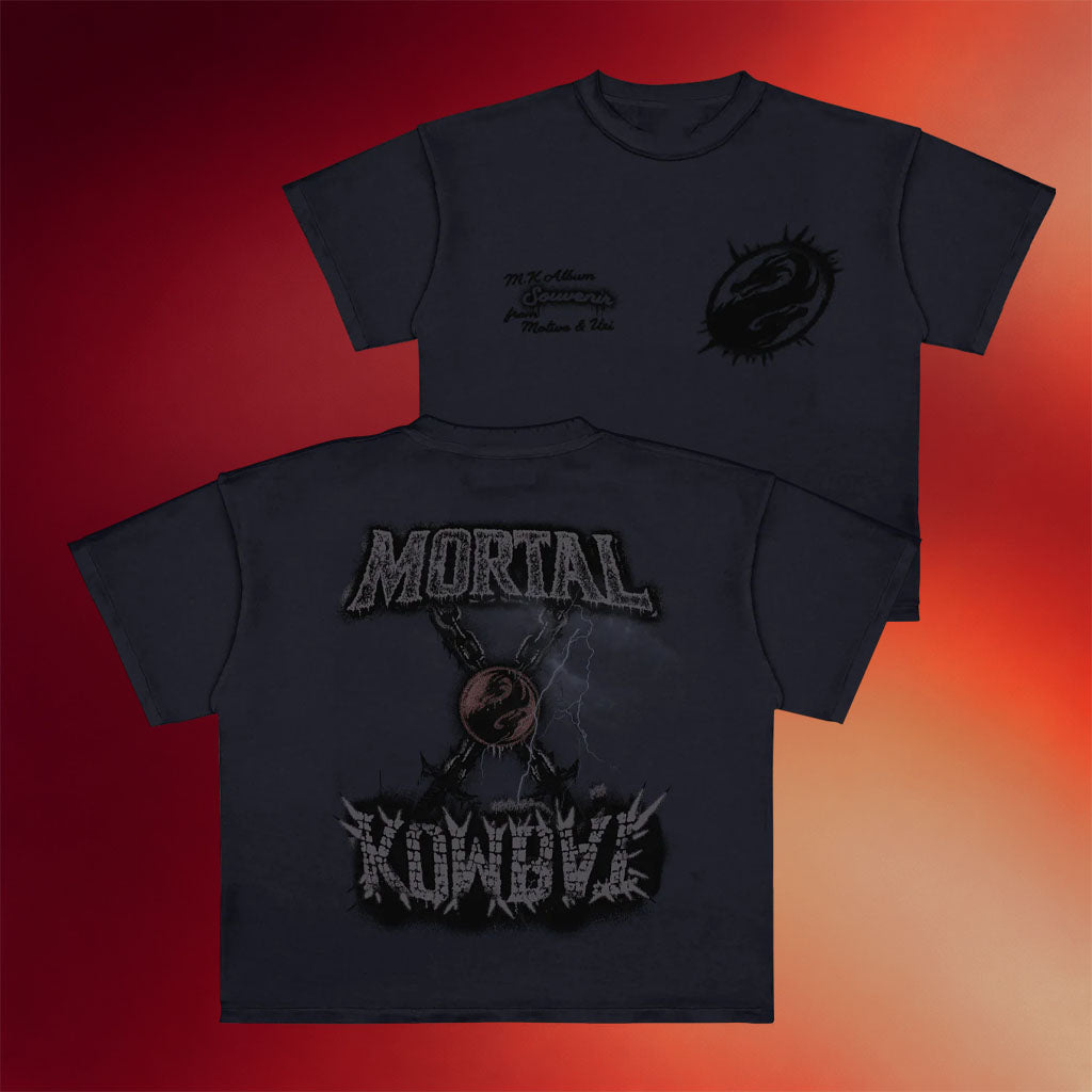 Nl3000 Merch MK Iced T-Shirt Mortal Kombat Shirt Birthday Gift For Friends