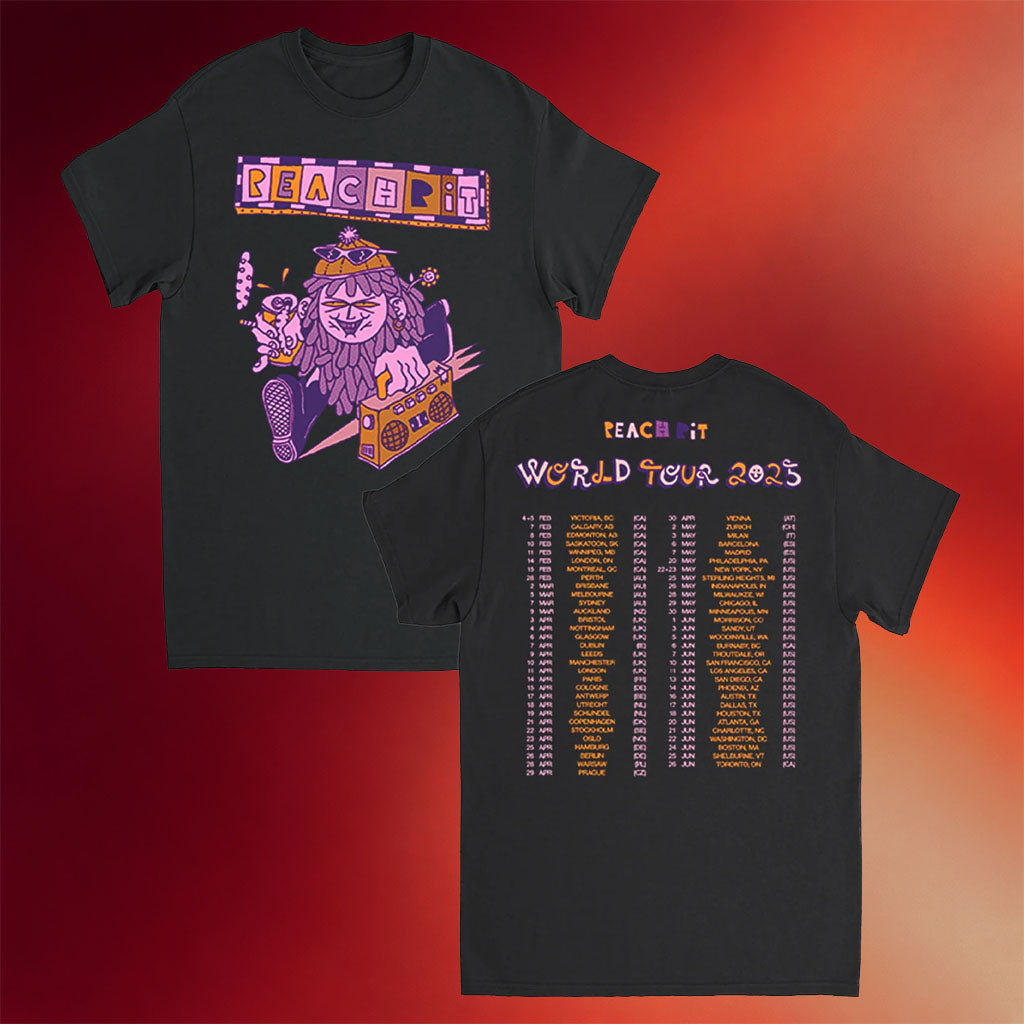 Peach Pit Merch 2025 Peach Pit World Tour T-Shirt Best Gifts For Pop Band Fans