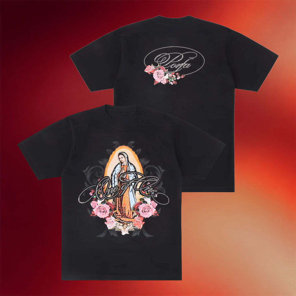 Porfa Merch 2026 One Of One Virgencita T-Shirt Virgin Mary Shirt Gifts For Christian