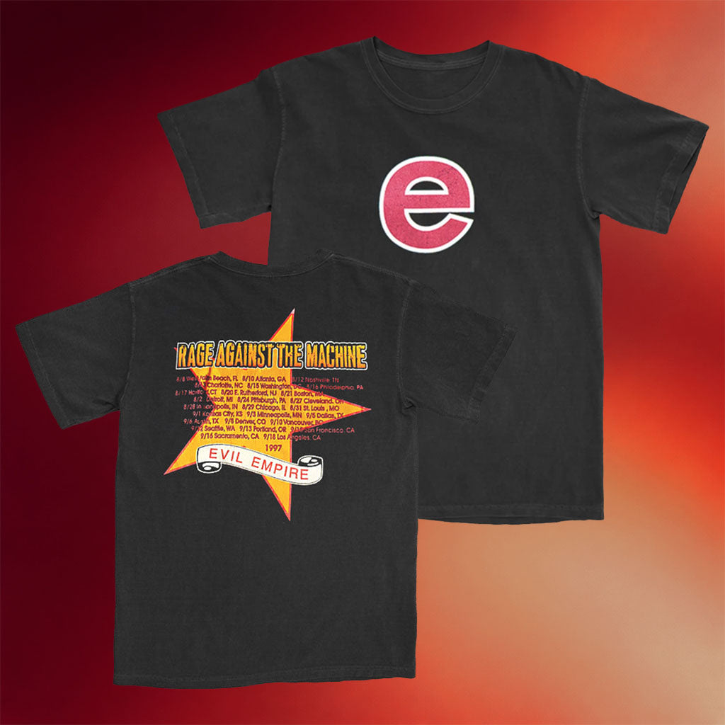 Rage Against The Machine Merch Evil Empire Tour T-Shirt Rage Against The Machine Shirt Gifts
