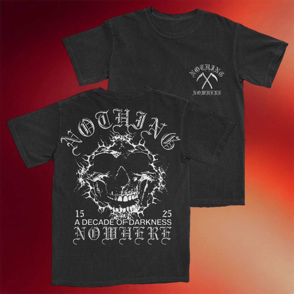 Nothing Nowhere Merch A Decade Of Darkness T-Shirt Gift Ideas For Husband