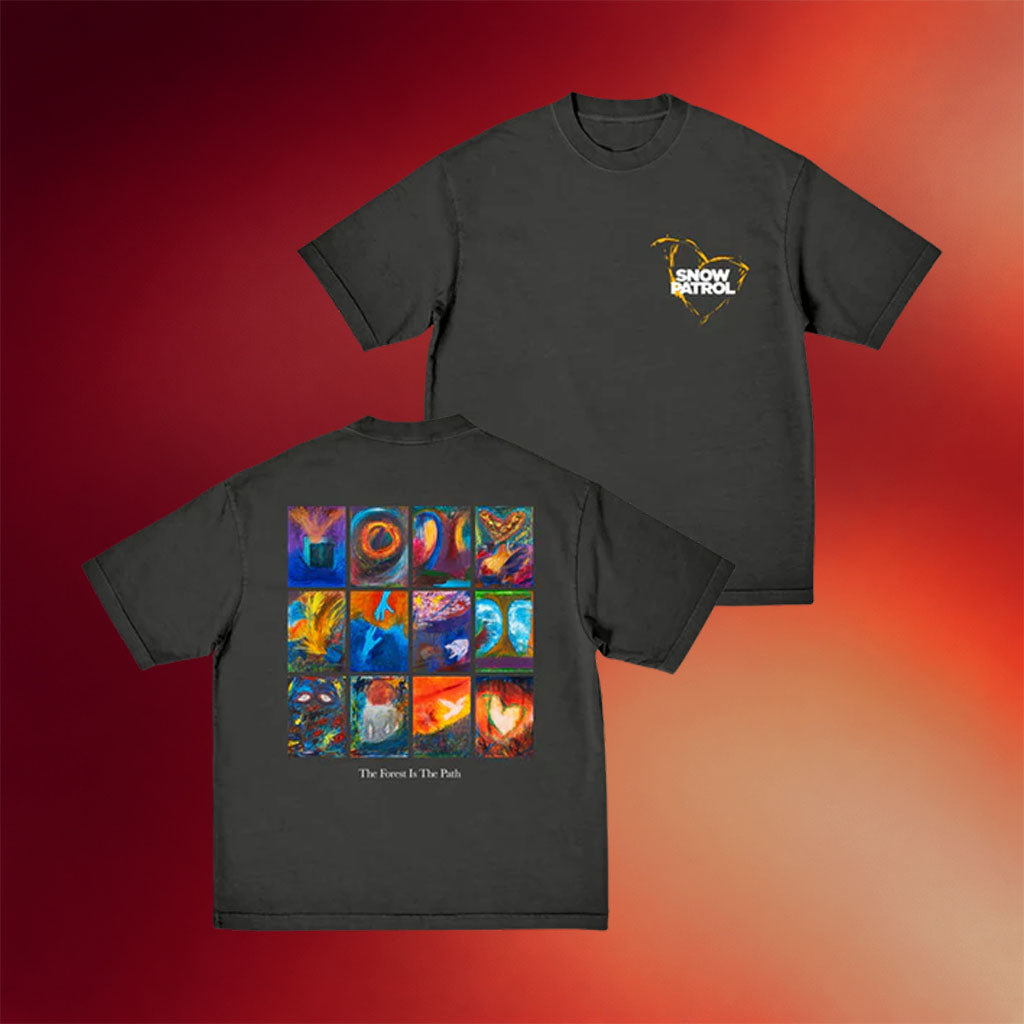 Snow Patrol Merch 2026 Art T-Shirt The Forest Is The Path Shirt Gifts For Rock Band Fans