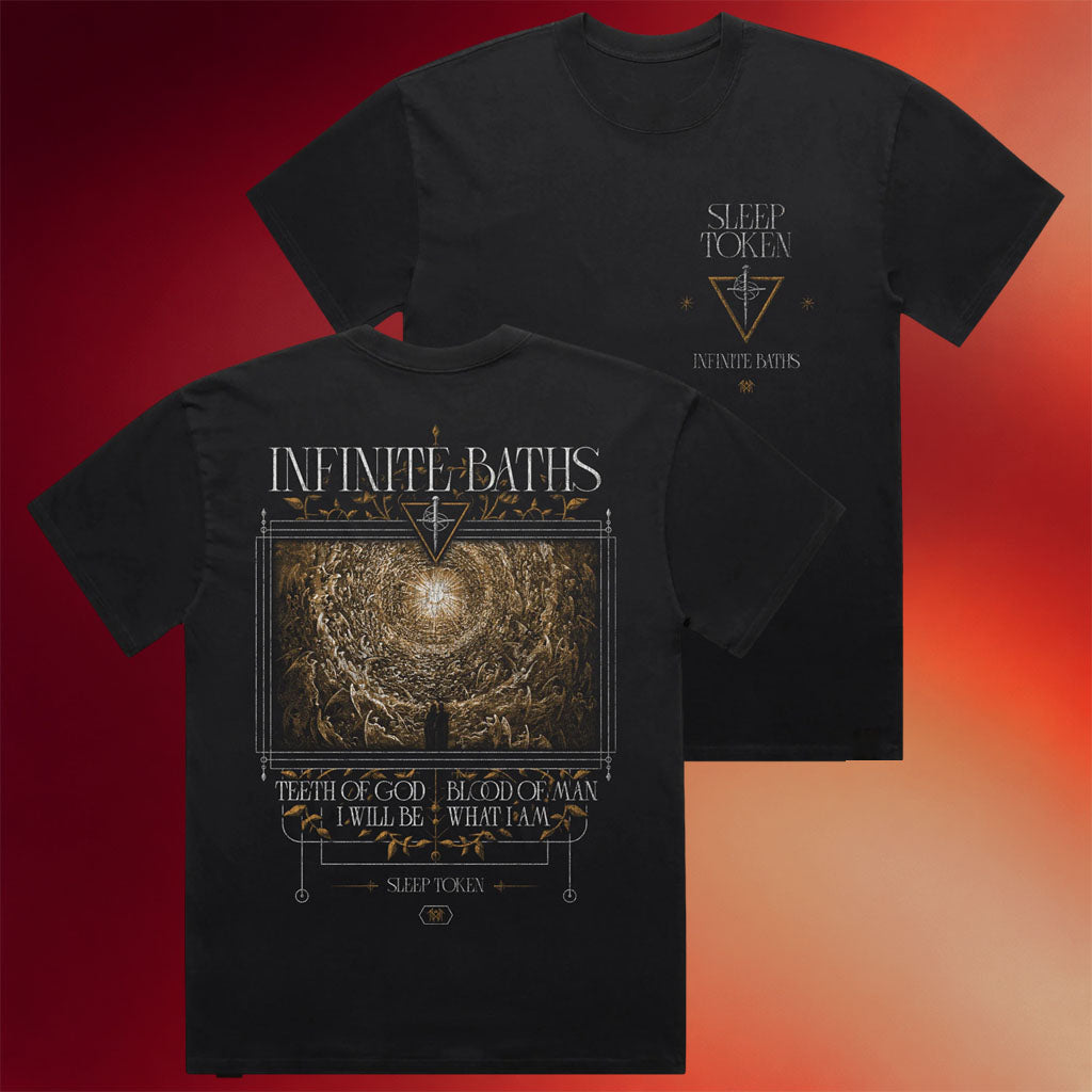 Sleep Token Merch 2026 Infinite Baths T-Shirt Presents For Rock Music Lovers