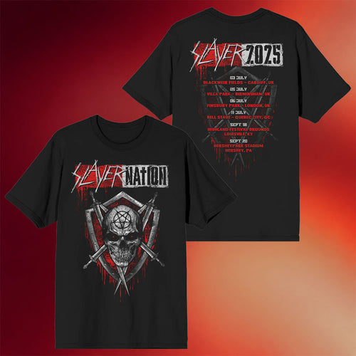 Slayer Merch Drip Slayer Nation Summer 2025 Itin T-Shirt Slayer Shirt Gifts For Music Lovers