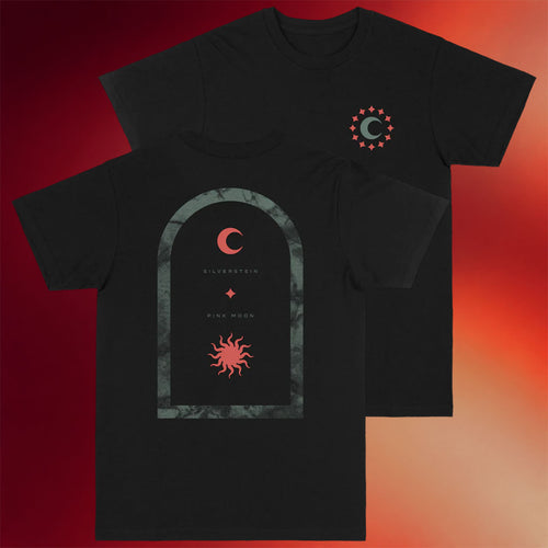 Silverstein Merch Pink Moon T-Shirt Gifts For Music Fans