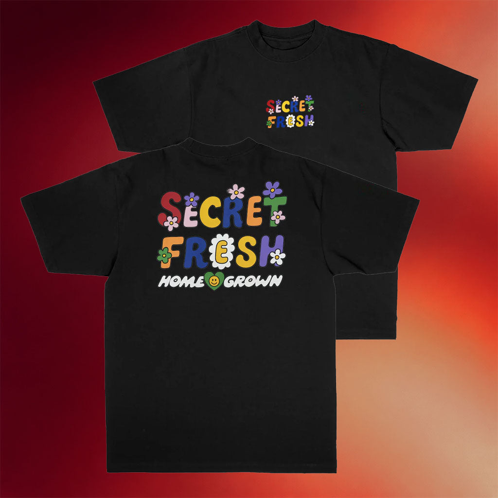 Secret Fresh Merch Home Grown T-Shirt Birthday Present For Sister