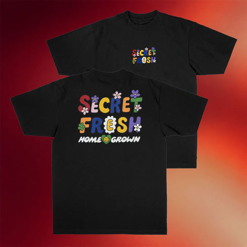 Secret Fresh Merch Home Grown T-Shirt Birthday Present For Sister