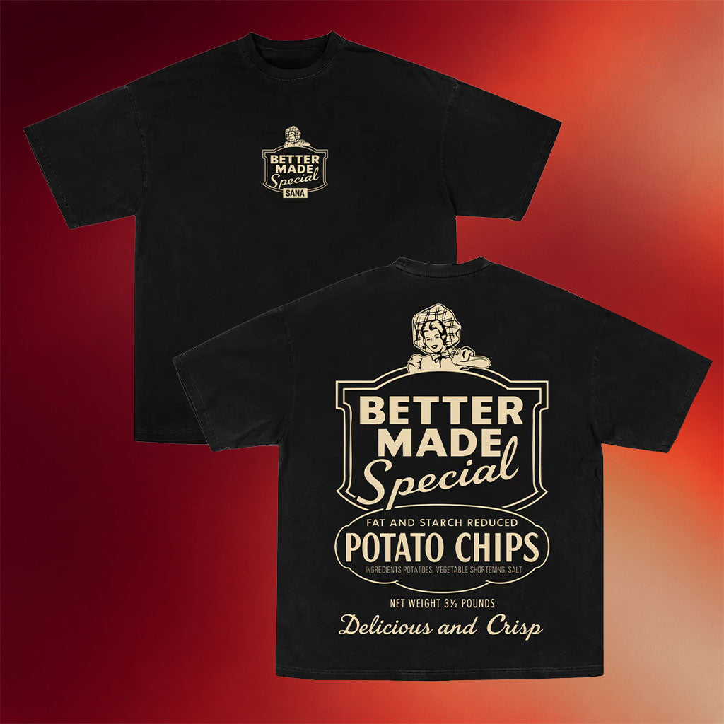 Sana Detroit Merch Sana Made Special T-Shirt Potato Chips Shirt Birthday Gifts For Son