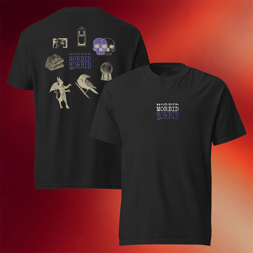 Siriusxm Morbid Podcast Merch 2026 Thrice Aubergine T-Shirt Morbid Merch Gifts Ideas