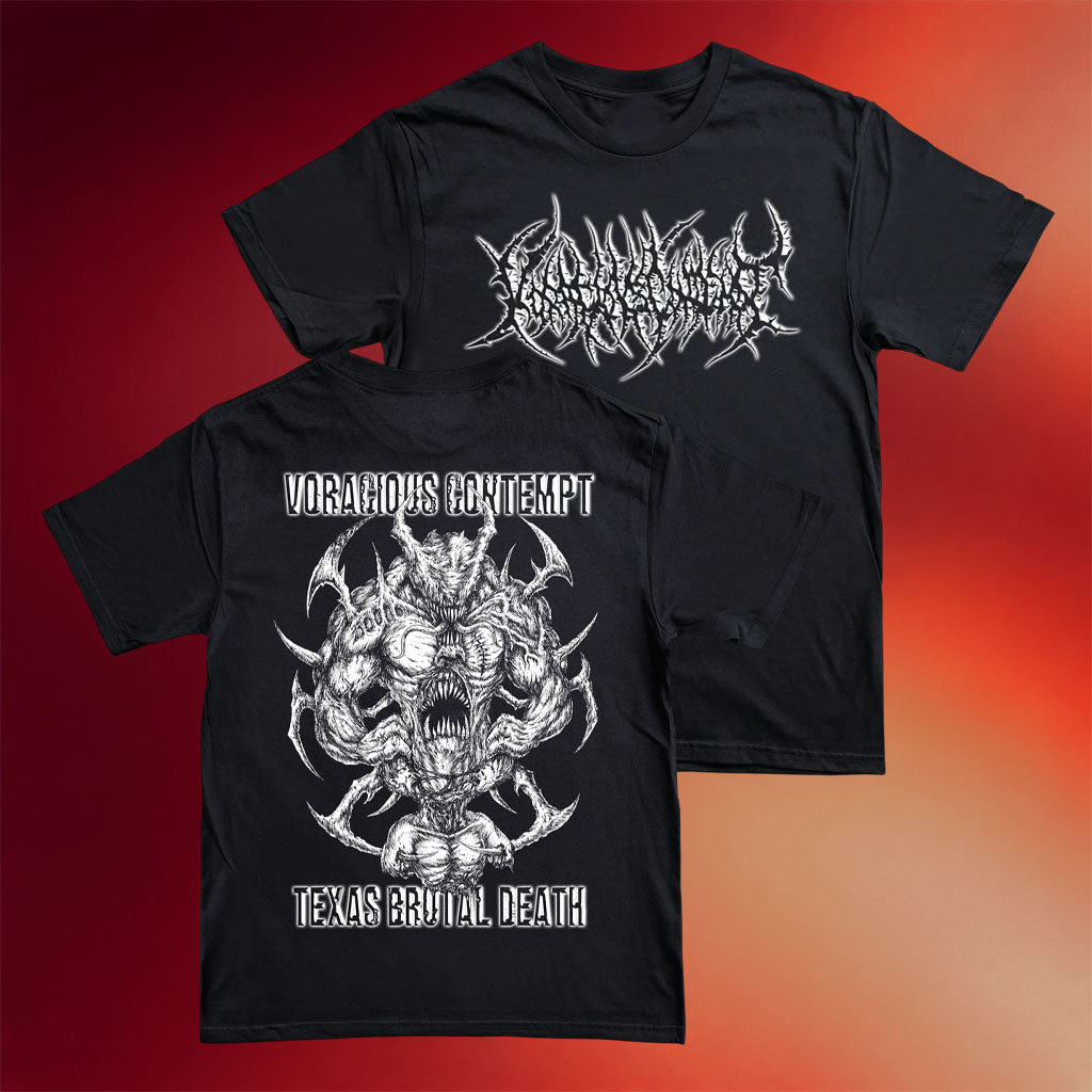 Reality Fade Merch Voracious Contempt Ripped T-Shirt Birthday Present For Husband
