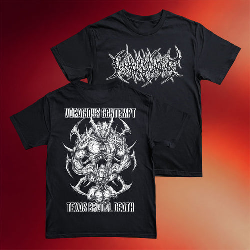 Reality Fade Merch Voracious Contempt Ripped T-Shirt Birthday Present For Husband