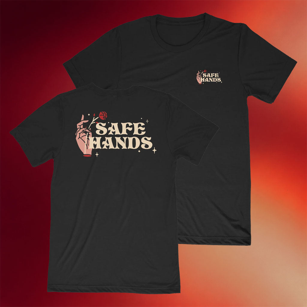 Safe Hands Merch 2026 Safe Hands Flower T-Shirt Best Father_s Day Gifts