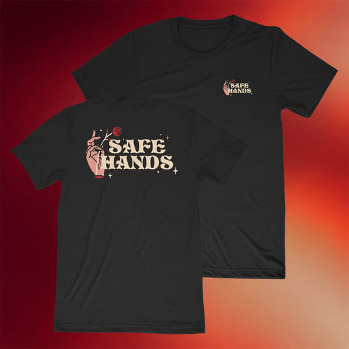 Safe Hands Merch 2026 Safe Hands Flower T-Shirt Best Father_s Day Gifts