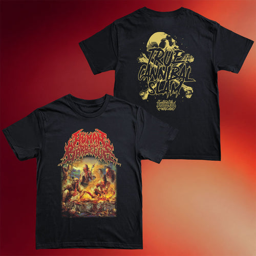Reality Fade Merch 2026 Human Barbecue Red Sun Rising T-Shirt Best Gifts For Band Fans