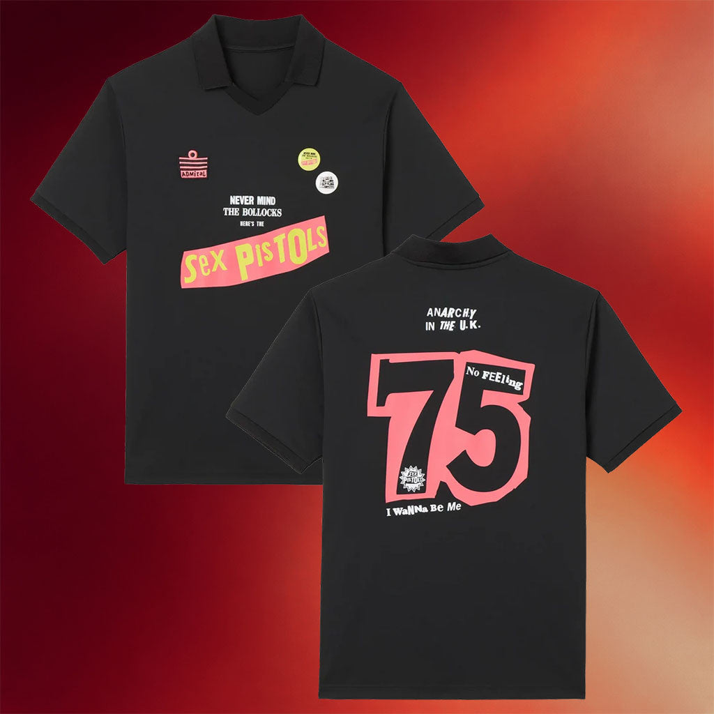 Sex Pistols Merch Sex Pistols X Admiral 50th Anniversary Jersey Gifts For Band Fans