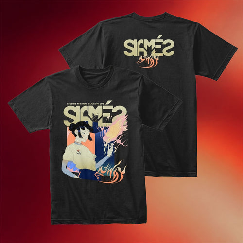 Siamese Merch I Decide The Way I Live My Life Siamese T-Shirt Present For Her