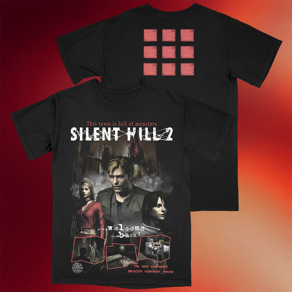 Silent Hill Merch This Town Is Full Of Monsters SILENT HILL 2 T-Shirt Gifts For Fans