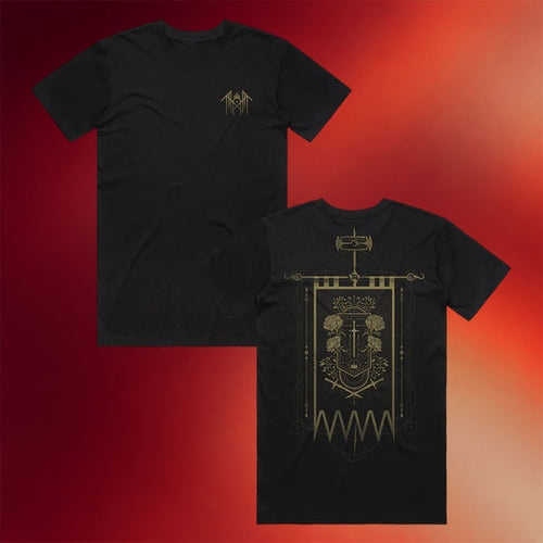 Sleep Token EU Merch Even In Arcadia Damocles Crest Flag T-Shirt Gifts For Rock Lovers(1)