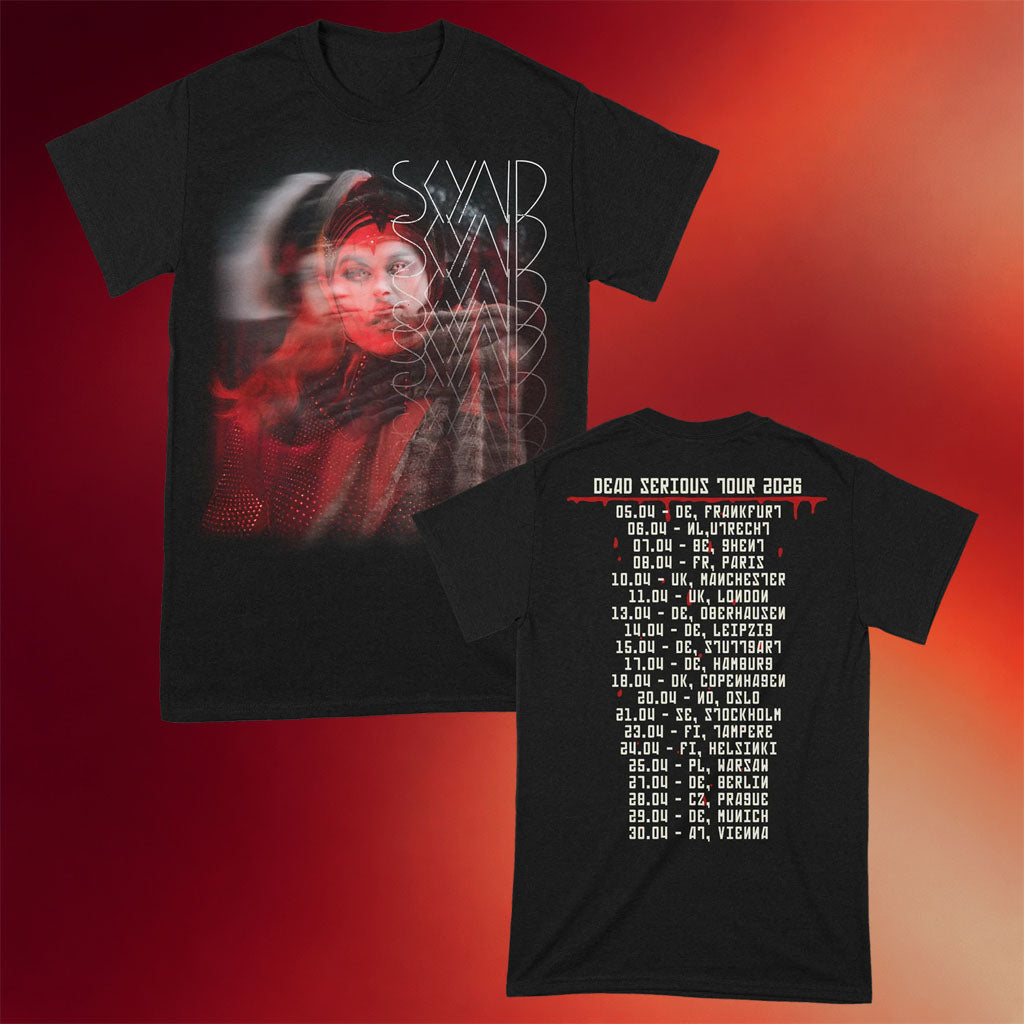 Skynd Merch Double Vision Tour 2026 T-Shirt Dead Serious Tour Shirt Gift For Rock Band Fans