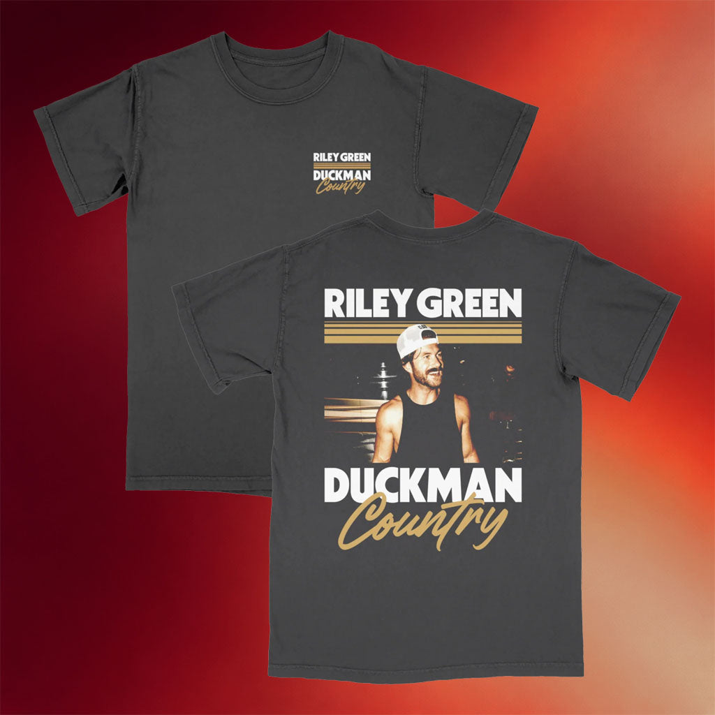 Riley Green Merch 2026 Duckman Country Photo T-Shirt Gifts For Music Lovers