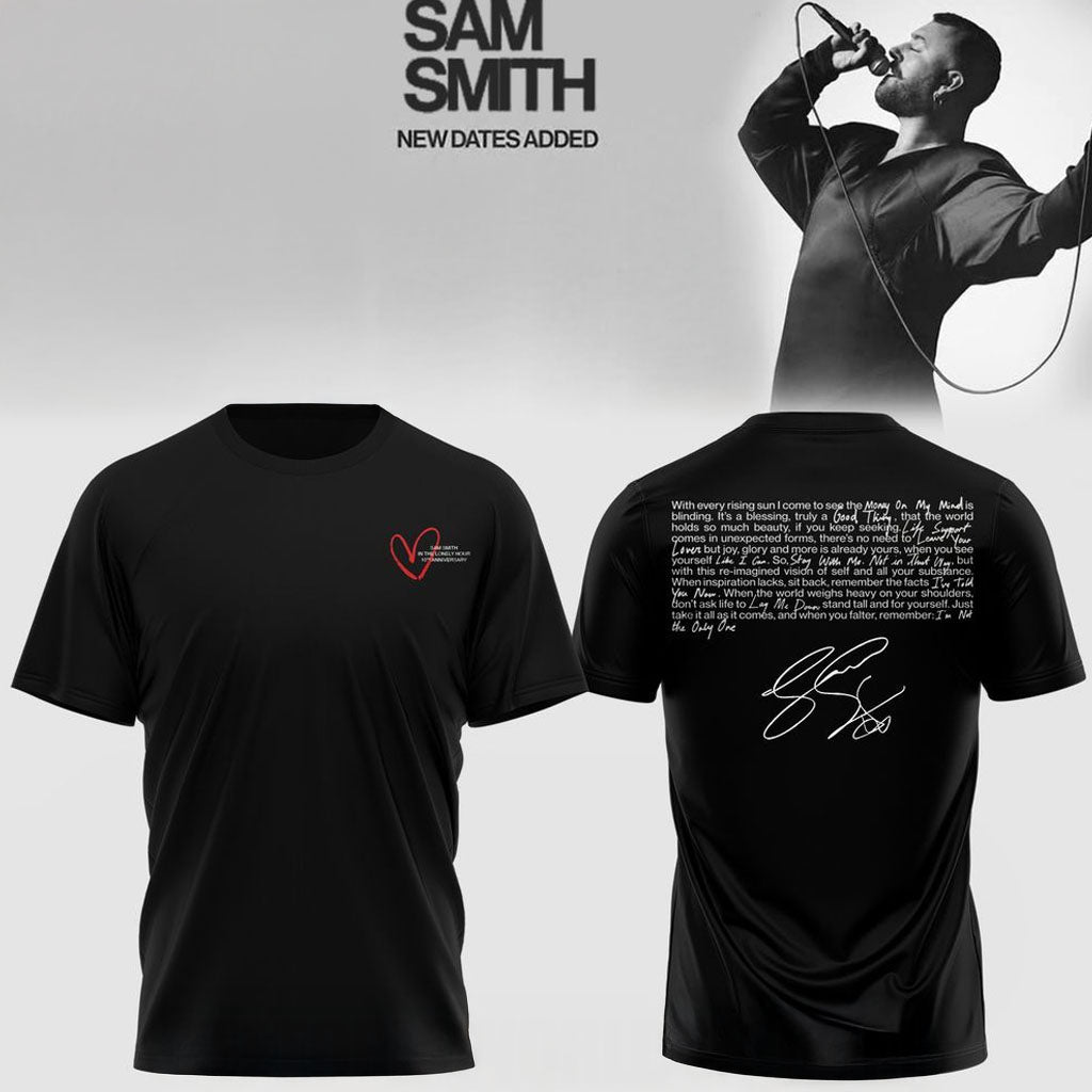 Sam Smith I’m Back T-Shirt Sam Smith Merch Unique Gifts For Music Lovers