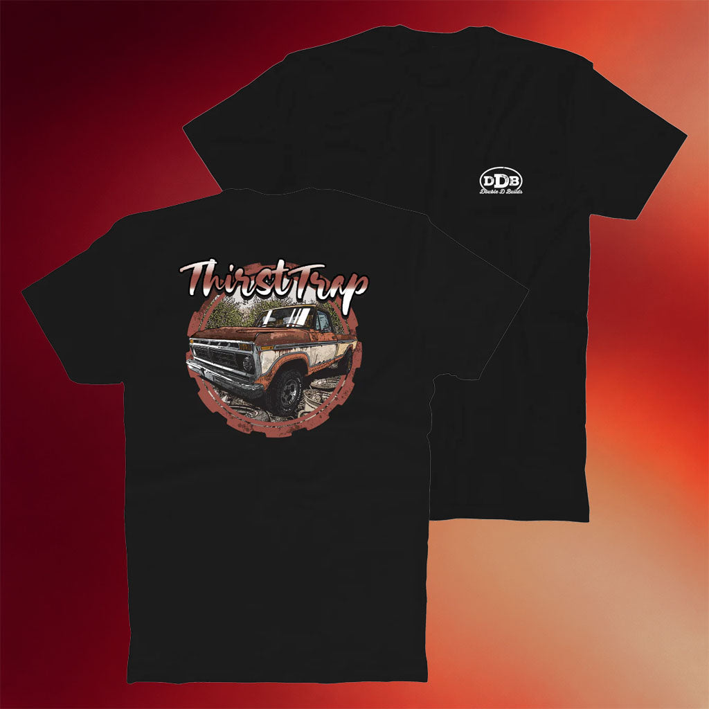 Smile More Merch 2026 Thirst Trap T-Shirt Double D Builds Shirt Gifts For Dad