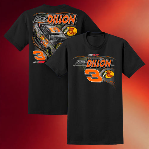 Rcrracing Merch Austin Dillon 2026 Bass Pro Shops Winchester Black T-Shirt Gift For Husband