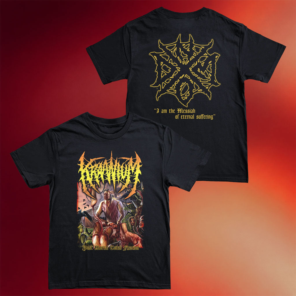 Reality Fade Merch 2026 Kraanium Post-Mortal Coital Fixation T-Shirt Gifts Ideas For Band Fans