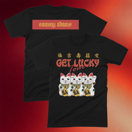 Sammy Adams Merch 2026 Get Lucky Shirt Sammy Adams T-Shirt Gifts For Rap Lovers