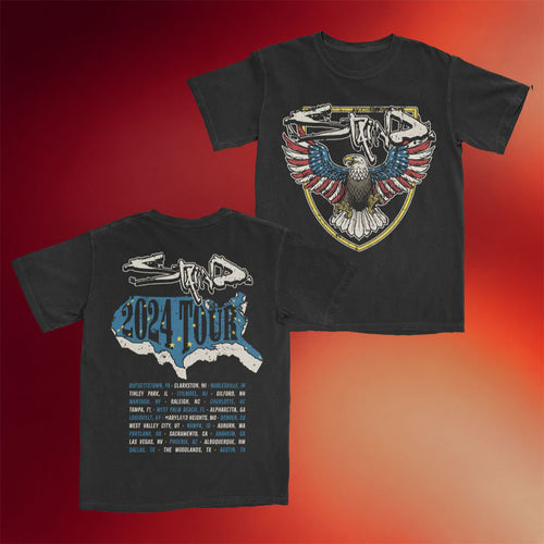 Staind Merch Eagle Tour 2024 T-Shirt Staind Shirt Best Gifts For Music Lovers