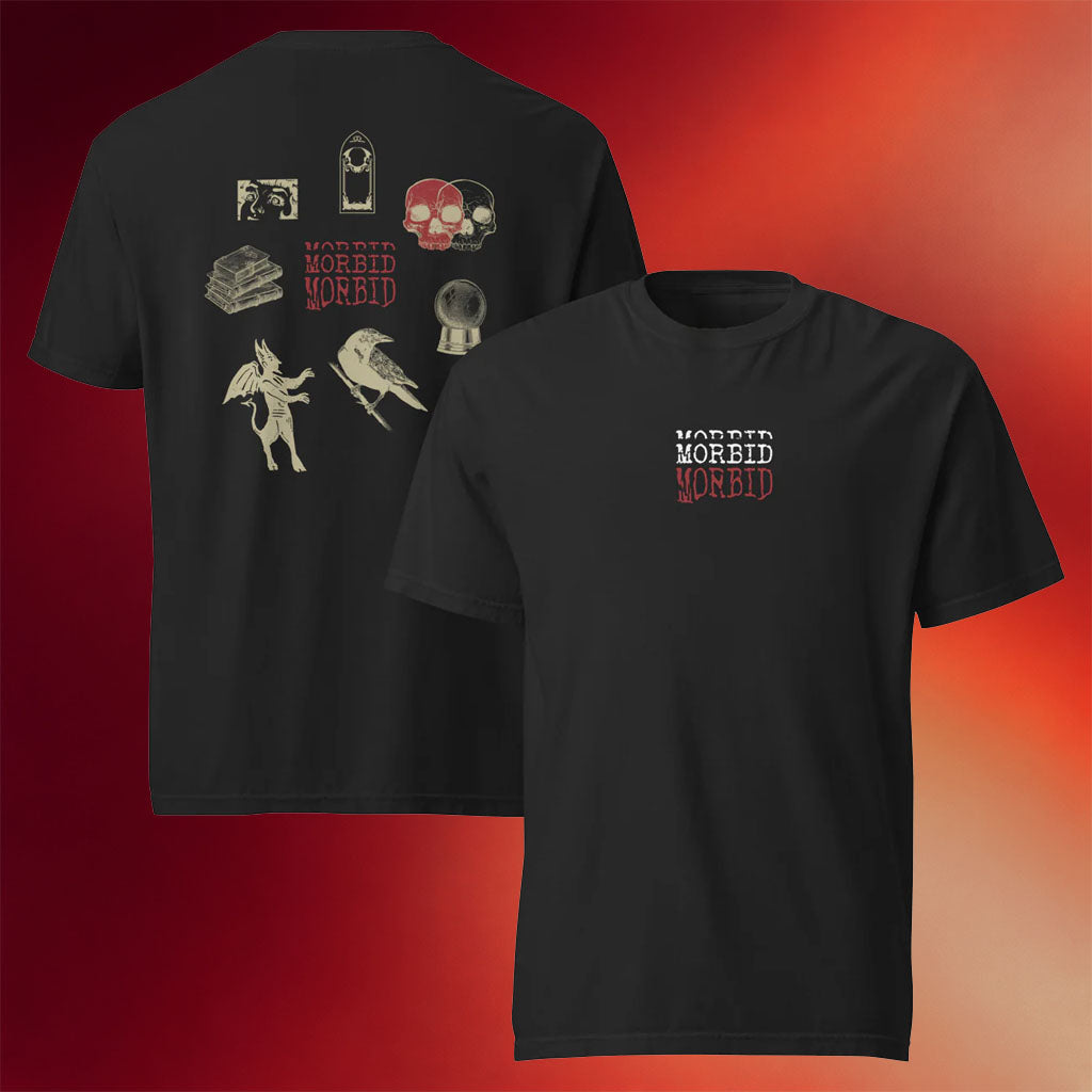 Siriusxm Morbid Podcast Merch 2026 Thrice Scarlet T-Shirt Morbid Podcast Merch Fan Gifts