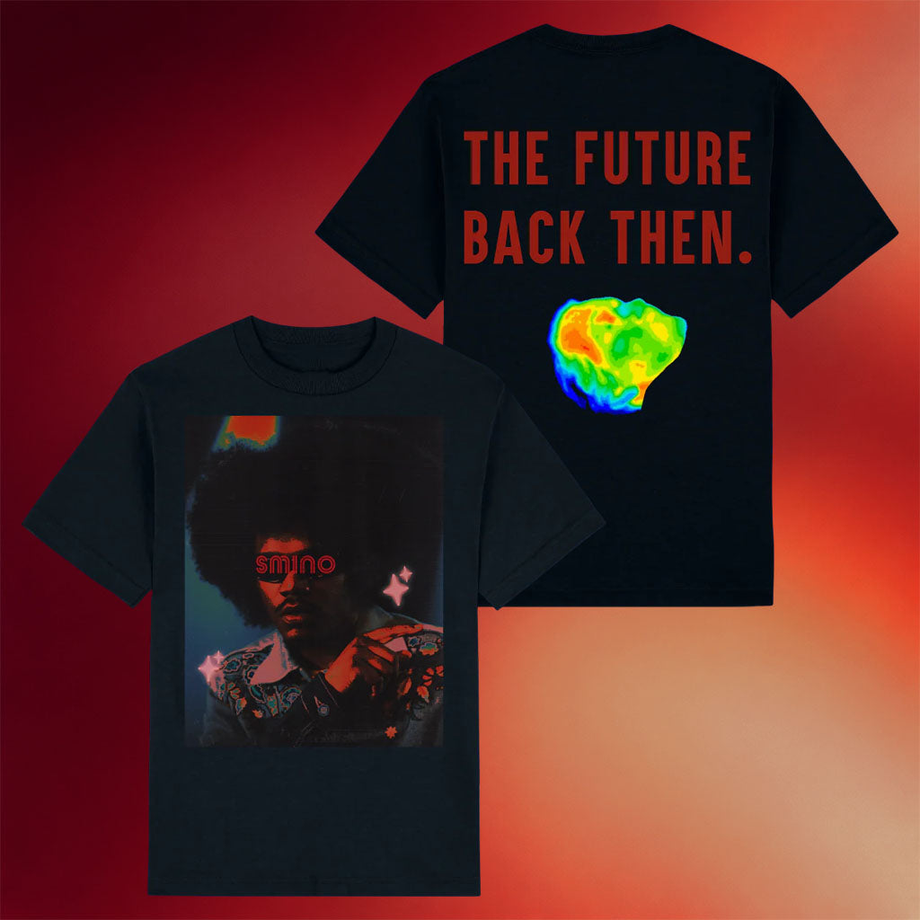 Smino Merch 2026 The Future Back Then Black T-Shirt Gifts For Hip Hop Heads