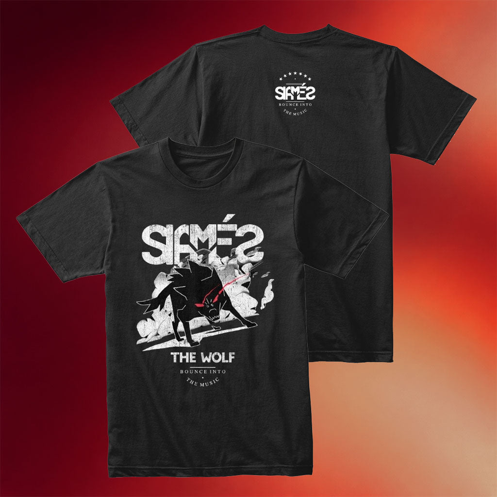 Siamese Merch The Wolf Original Black T-Shirt Birthday Gift Ideas For Him