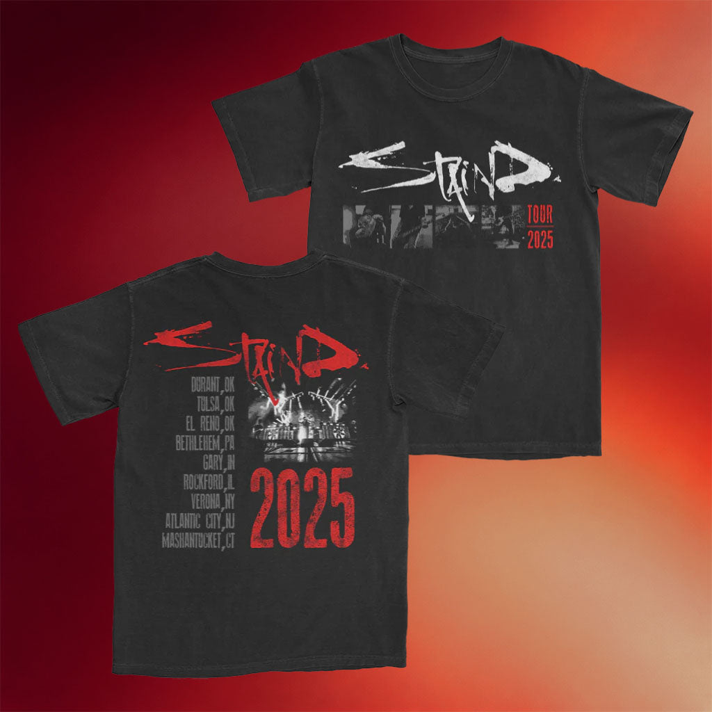 Staind Merch Isolated Fall 2025 Tour T-Shirt Staind Shirt Presents For Music Lovers