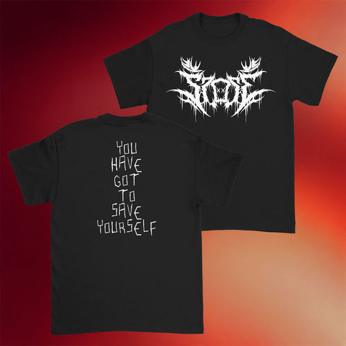 Spose Merch 2026 Metal Logo T-Shirt You Have Got To Save Yourself Shirt Rapper Fan Gifts