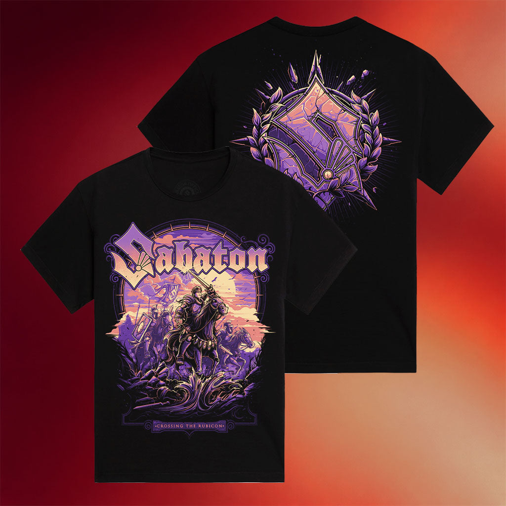 Sabaton Merch Caesar_s Crossing T-Shirt Birthday Gift For Band Fans