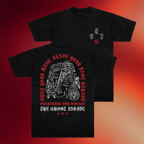 The Ghost Inside Merch 2026 Open Mind T-Shirt Black Best Gifts For Metalcore Band Fans